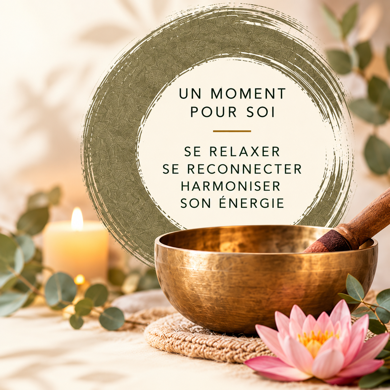Un moment pour soi — méditation aux bols tibétains